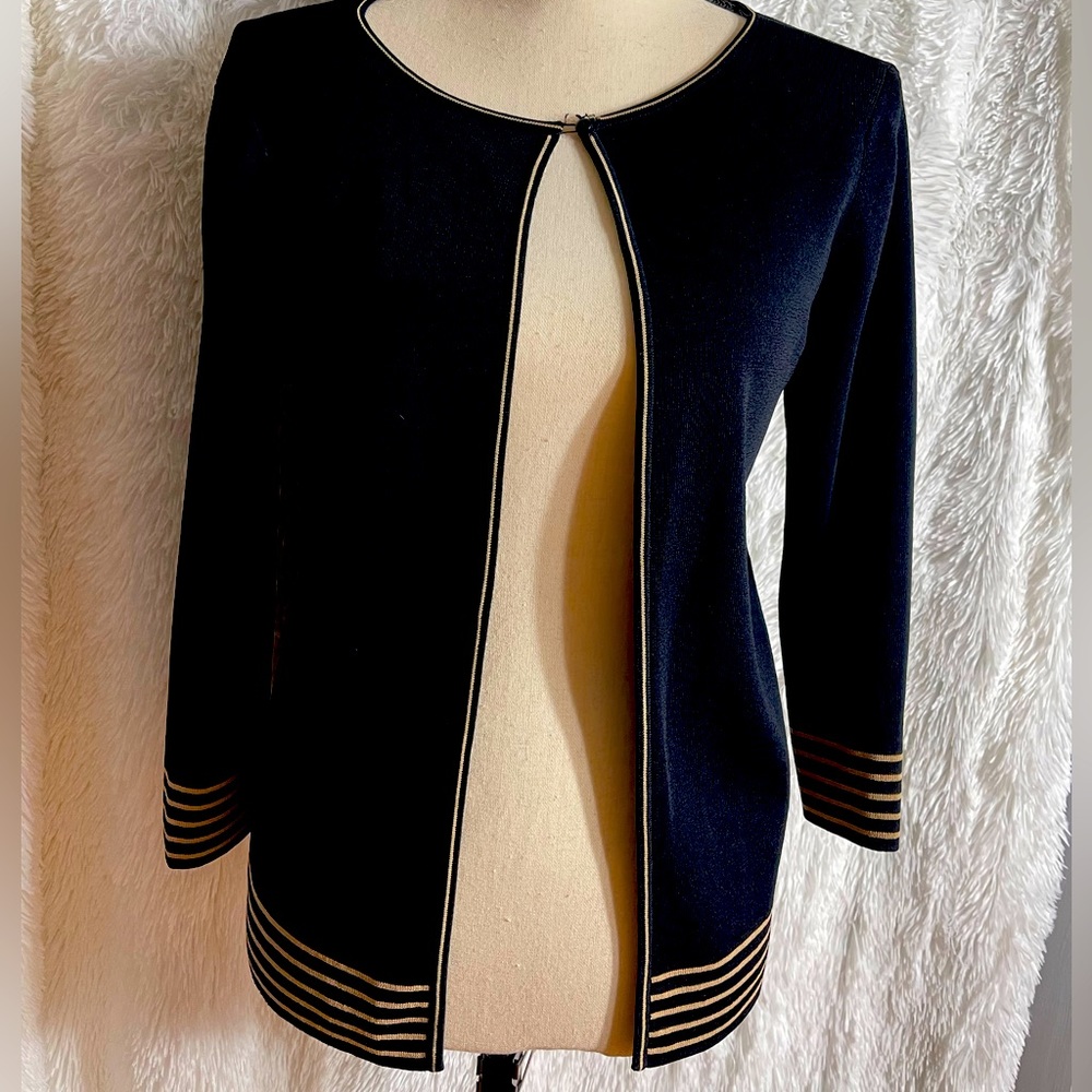 Black Dress Cardigan